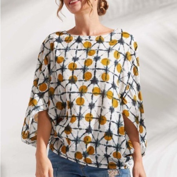 Simple by Suzanne Betro geometric print tunic top.
Size 1X - Picture 2 of 11